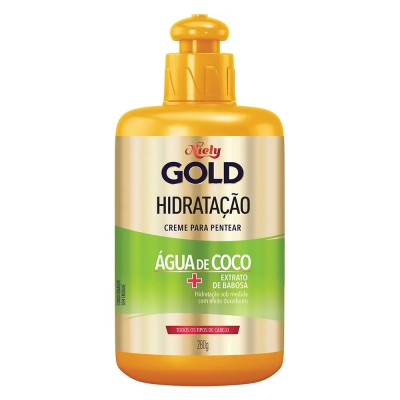 Creme de Pentear Niely Gold Água de Coco 280ML