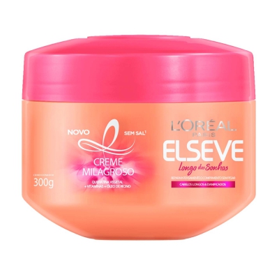 Creme de Tratamento Elseve Longo dos Sonhos 300G