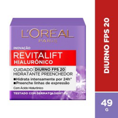 Revitalift Hialurônico Diurno Fps20 49G