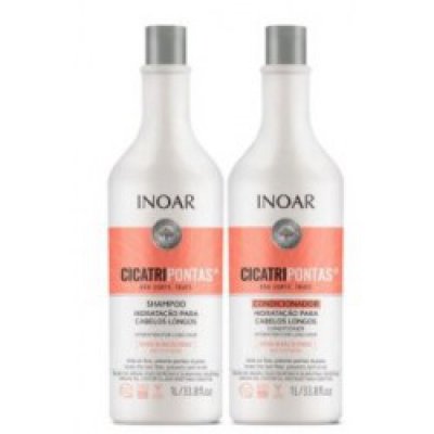 Shampoo+Condicionador Inoar Cicatripontas 1L