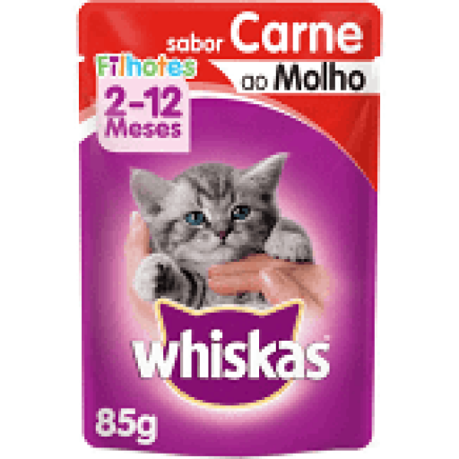 Wiskas Filhotes Carne 85G