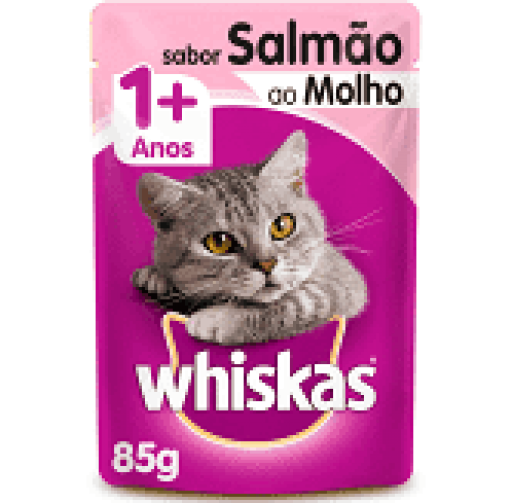 Wiskas Salmão 85G