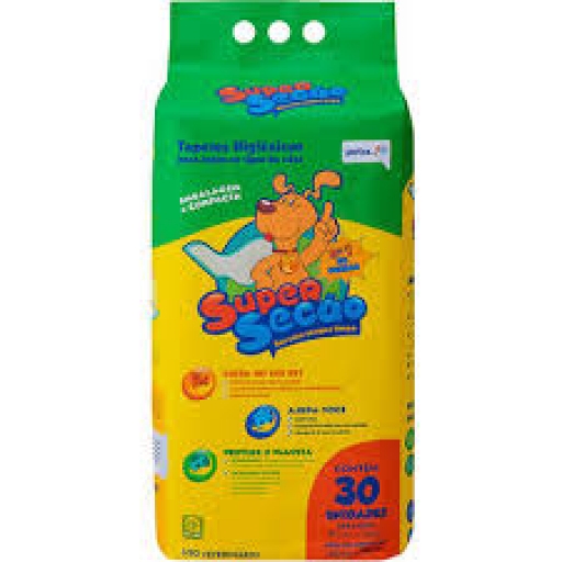 Tapete Higienico Super Secao 30 Unidades