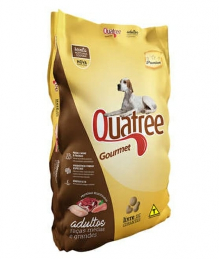 Ração Quatree Gourmet (15KG) Por R$124,90
