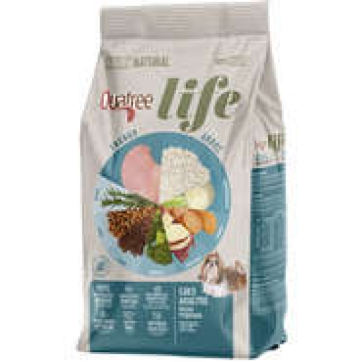 Ração Quatree Life Raças Pequenas Frango e Arroz 3KG