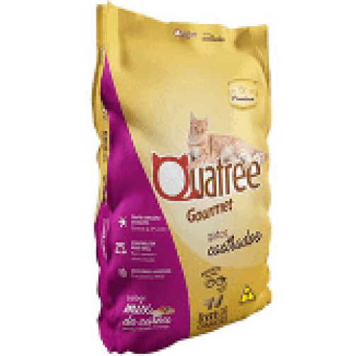 Ração Quatree Gourmet Castrados Mix de Carne 3KG