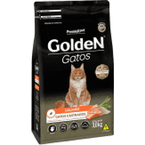 Ração Golden Castrados Salmão 3KG