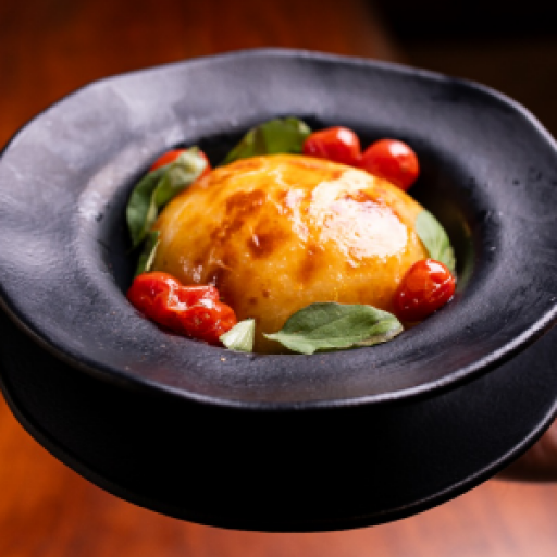 Burrata  Assada