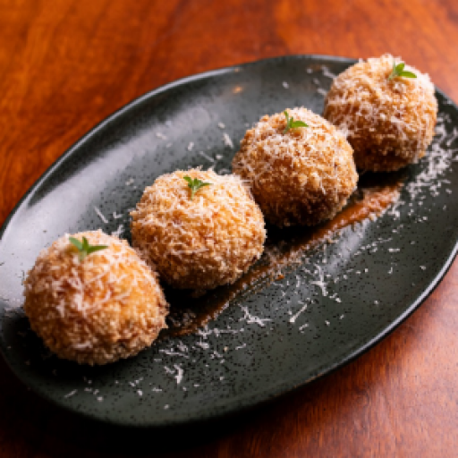 Arancini de Alho-Poró