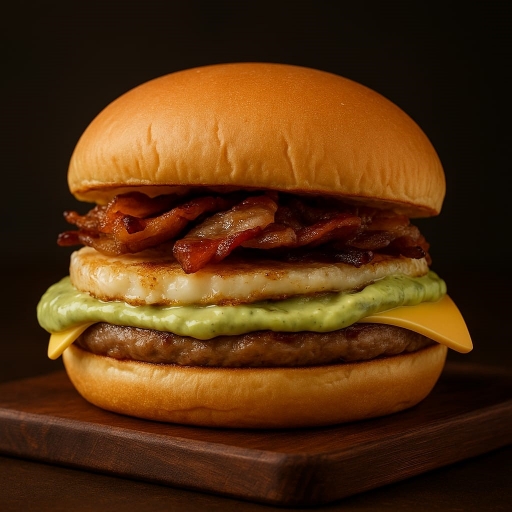 !cheese Egg Bacon do Rock **120G (Artesanal)