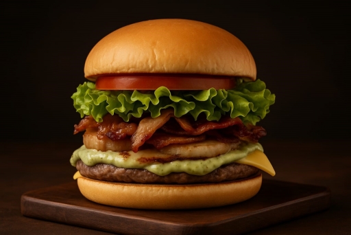 !cheese Tudo Bacon do Rock  **120G (Artesanal)