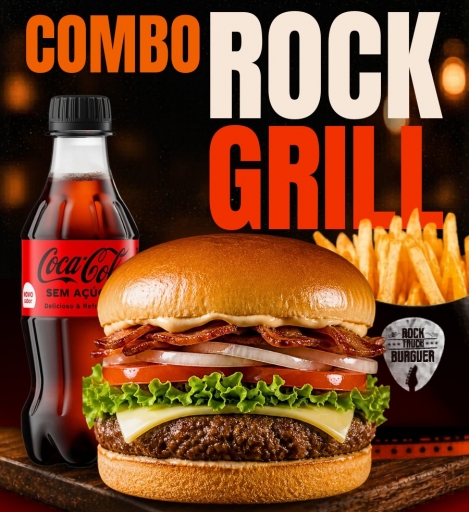 Trio (Rock Grill*120G+Fritas+Refri)