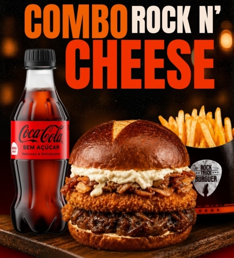 Trio (Rock N Cheese*180G+Fritas+Refri)
