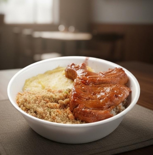 Bife de Pernil Sem Cebola