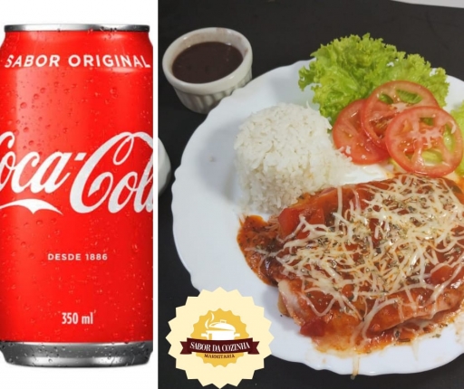 Parmegiana de Frango + Coca 350ML