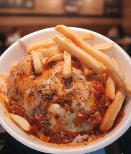 *frango Á  Parmegiana  * (M.p)