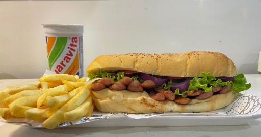 Sanduba 15Cm Mineirinho + Batata  150G + 1 Guaravita