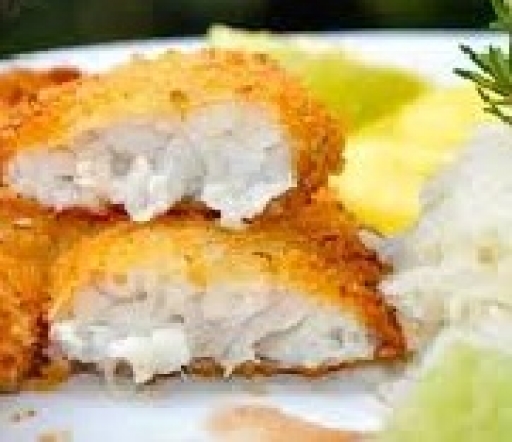 Filé de Peixe Frito  (Merlusa)  (Médio) 100 G