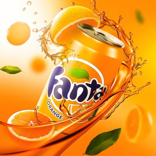 Fanta Laranja Lata - 350ML