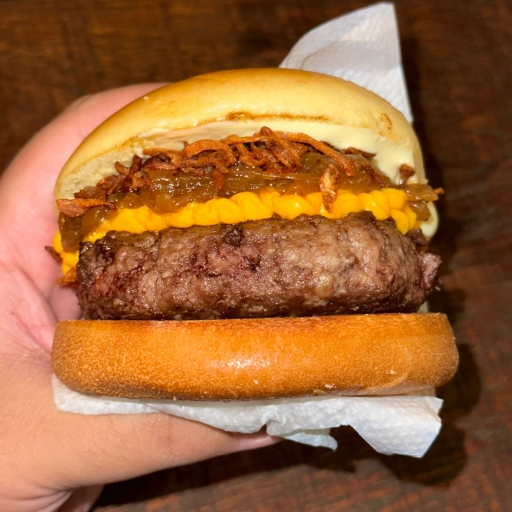 07. Cheddar Onion Burger 120G