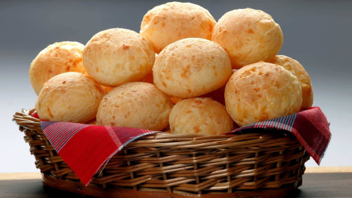 Pão de Queijo Recheado Com Catupiry