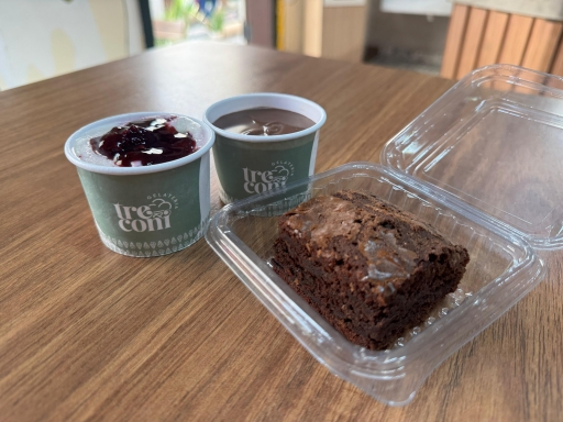 Brownie de Capri (Brownie + Gelato + Calda Chocolate)