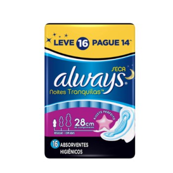 Absorvente Always Active Noturno Lv16 Pg14