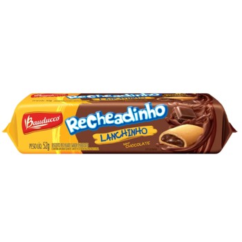 Biscoito Bauducco Recheadinho Chocolate 52G