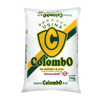 Açucar Cristal Colombo 5KG