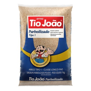 Arroz Tio João Parboilizado Tipo1 1KG