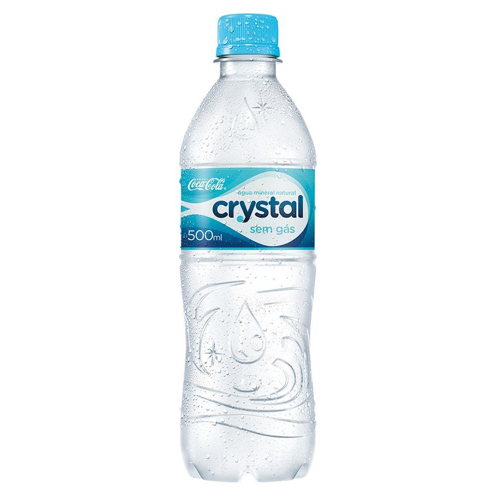Agua Min Crystal S/gas 500ML