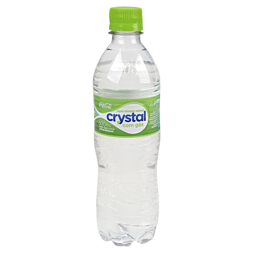 Agua Min Crystal C/ Gas 500ML