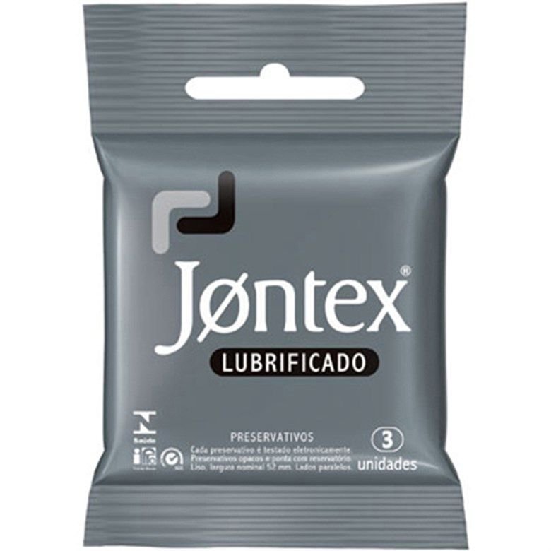 Jontex Preservativo Lubrificado 3Un