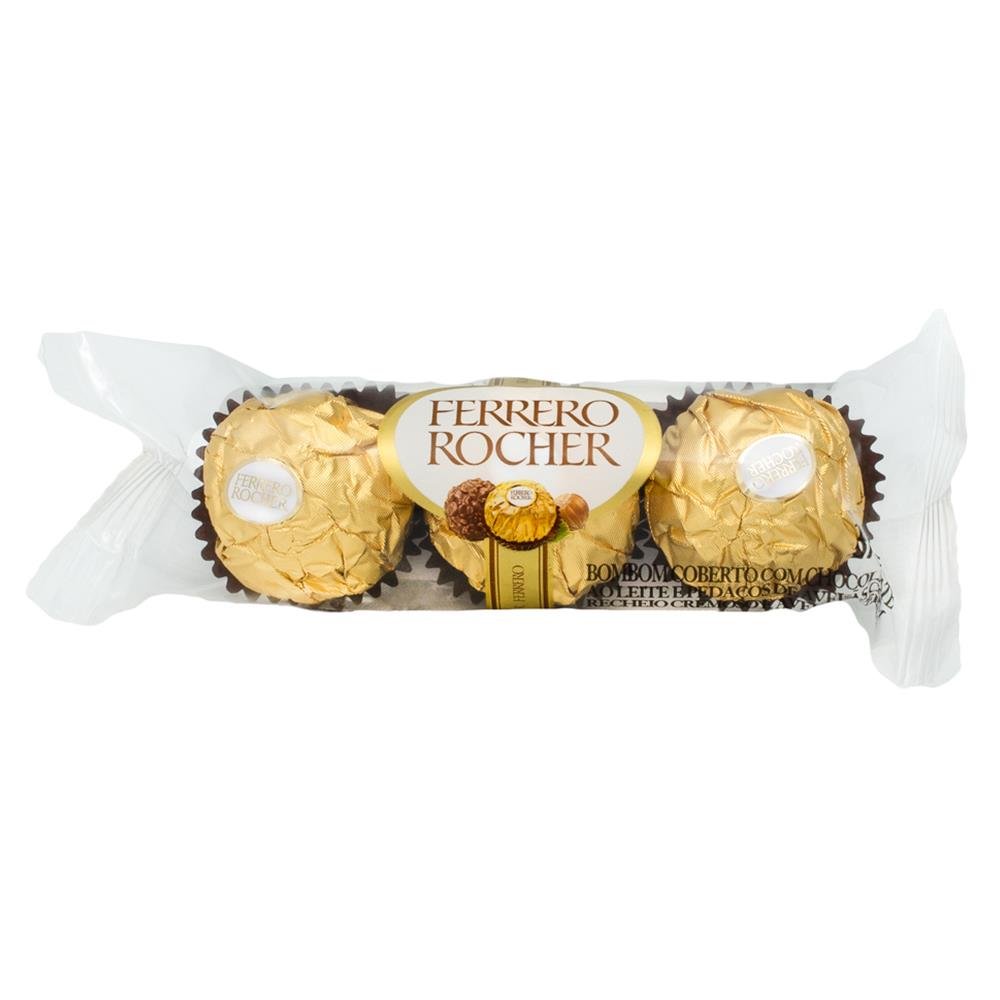 Bombom Ferrero Rocher T3 37,5G