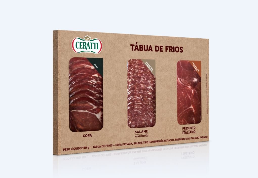 Tabua Frios Ceratti Saeme/copa 150G