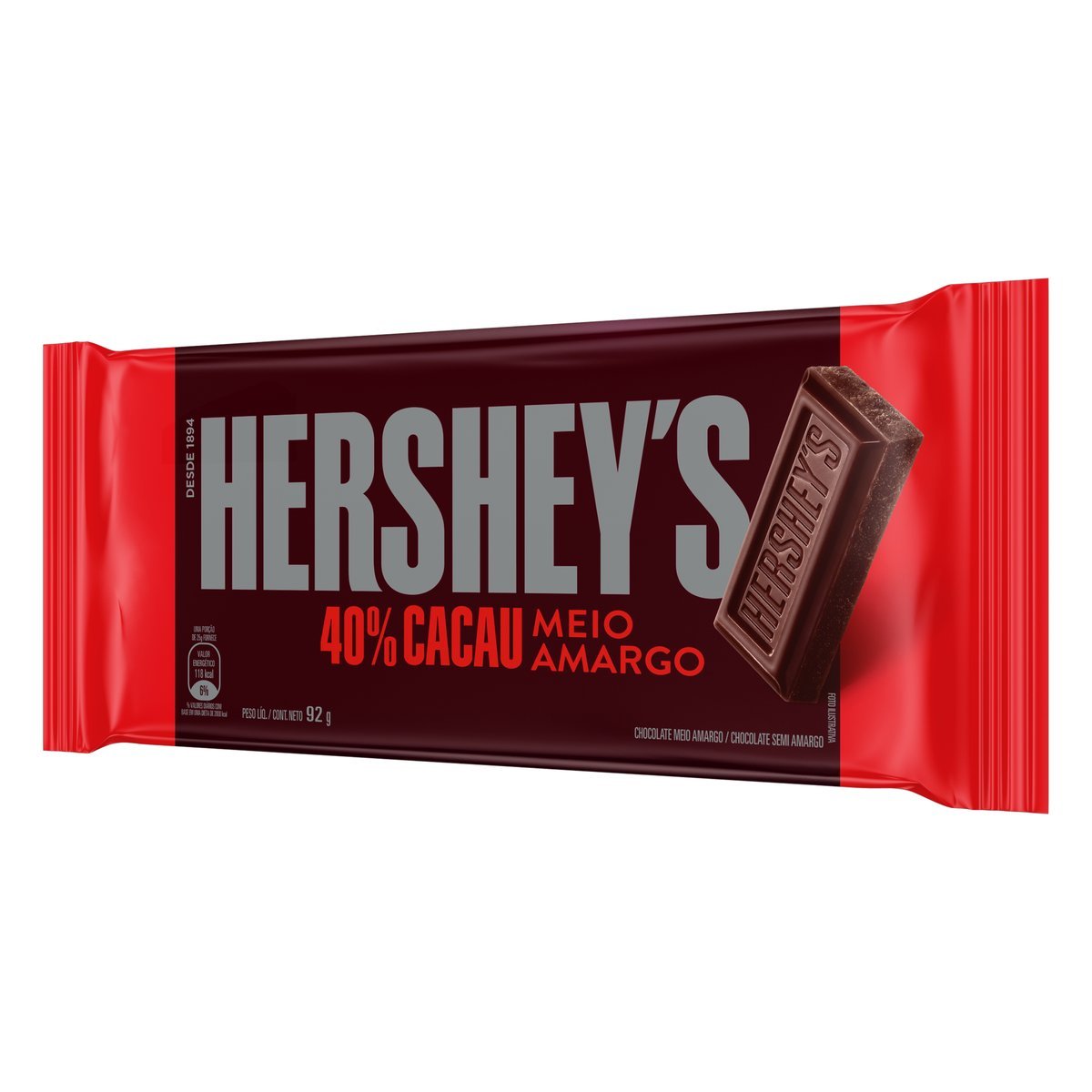 Barra Hersheys  Meio Amrg 82G