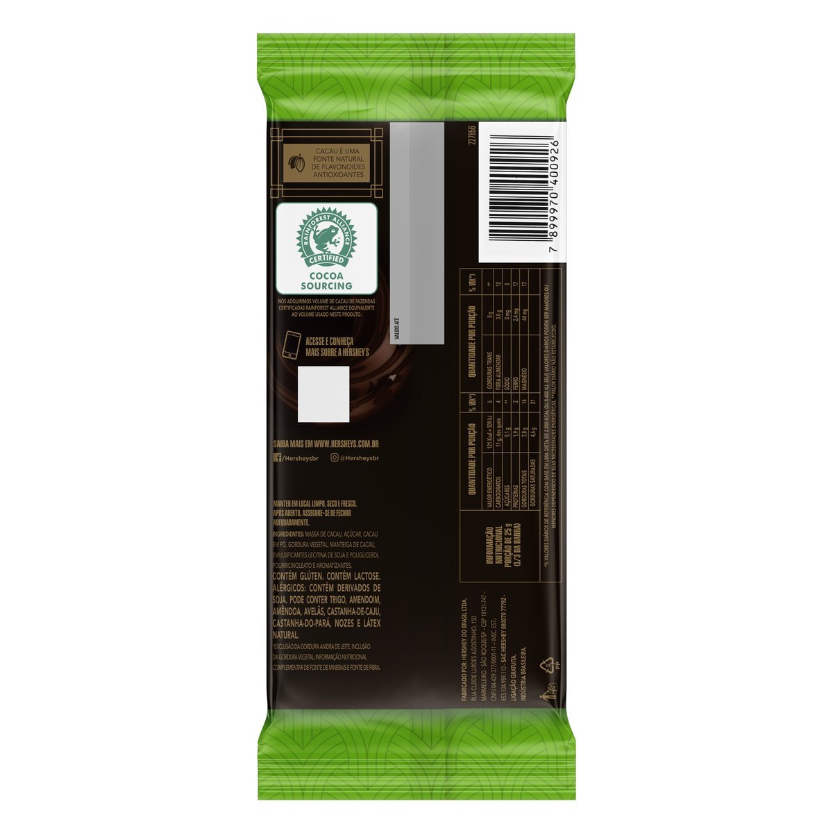 Barra Choc Special Dark Menta 60% 85G