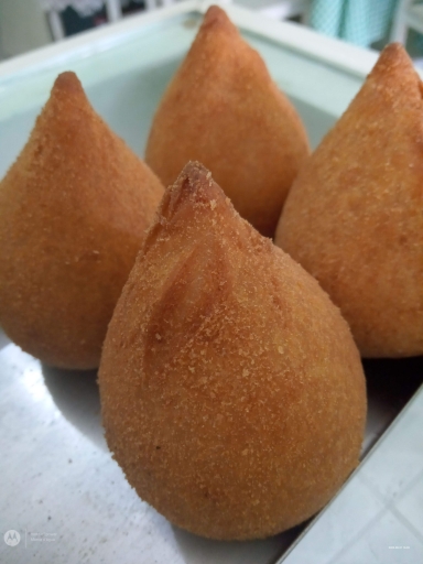 Coxinha de Camarão Com Catupiry