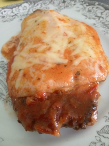 Bife A Parmegiana de Frango Bife A Parmegiana de Frango