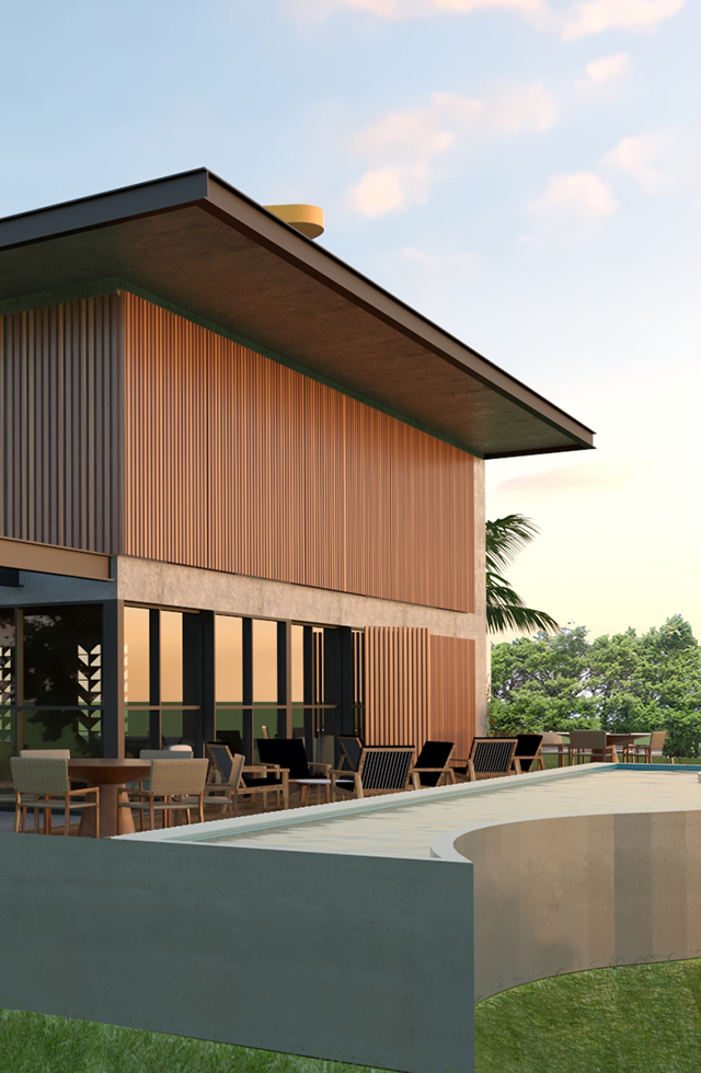 <p style="text-align: center;">ARQUITETURA DE PONTA<br />
COM <em>vista</em> PARA O MAR</p>