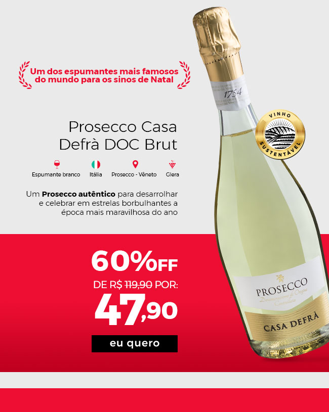 Prosecco Casa Defra DOC Brut