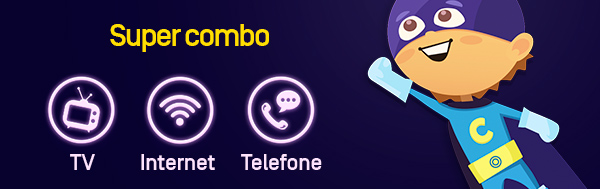 Super Com - Tv, internet e telefone