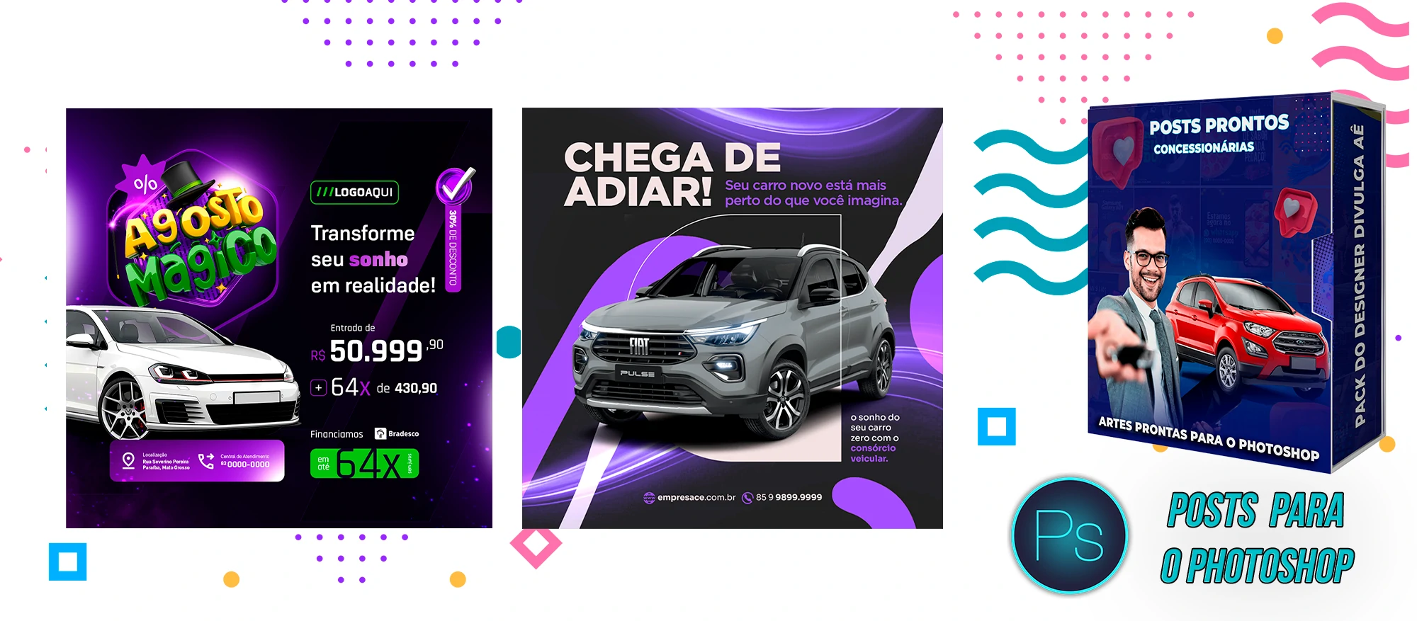 Pack de Posts Prontos - Concessionária - Revendedora de carros usados - Imagem 20