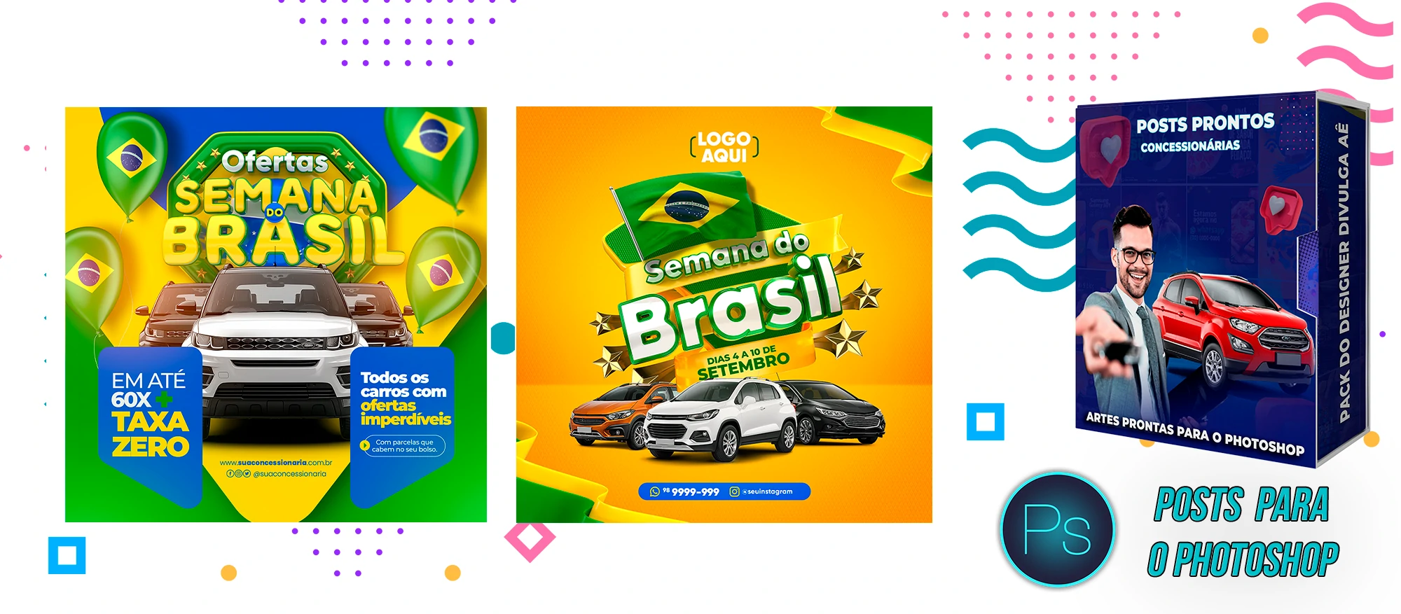 Pack de Posts Prontos - Concessionária - Revendedora de carros usados - Imagem 7