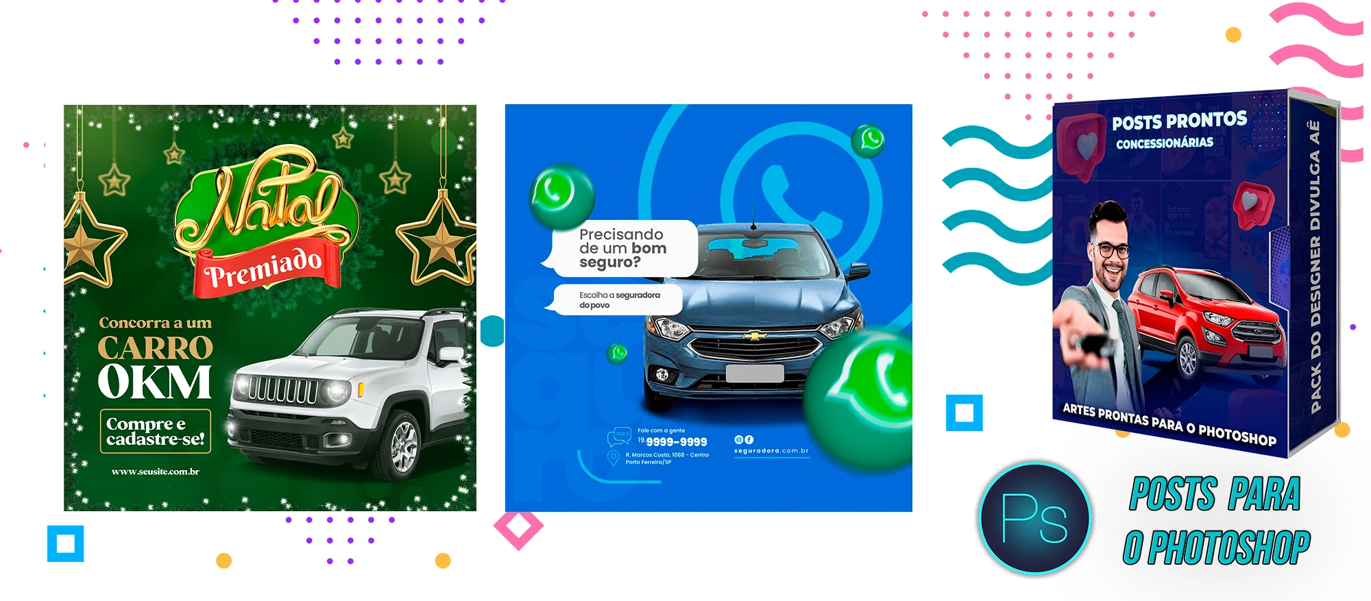 Pack de Posts Prontos - Concessionária - Revendedora de carros usados - Imagem 5
