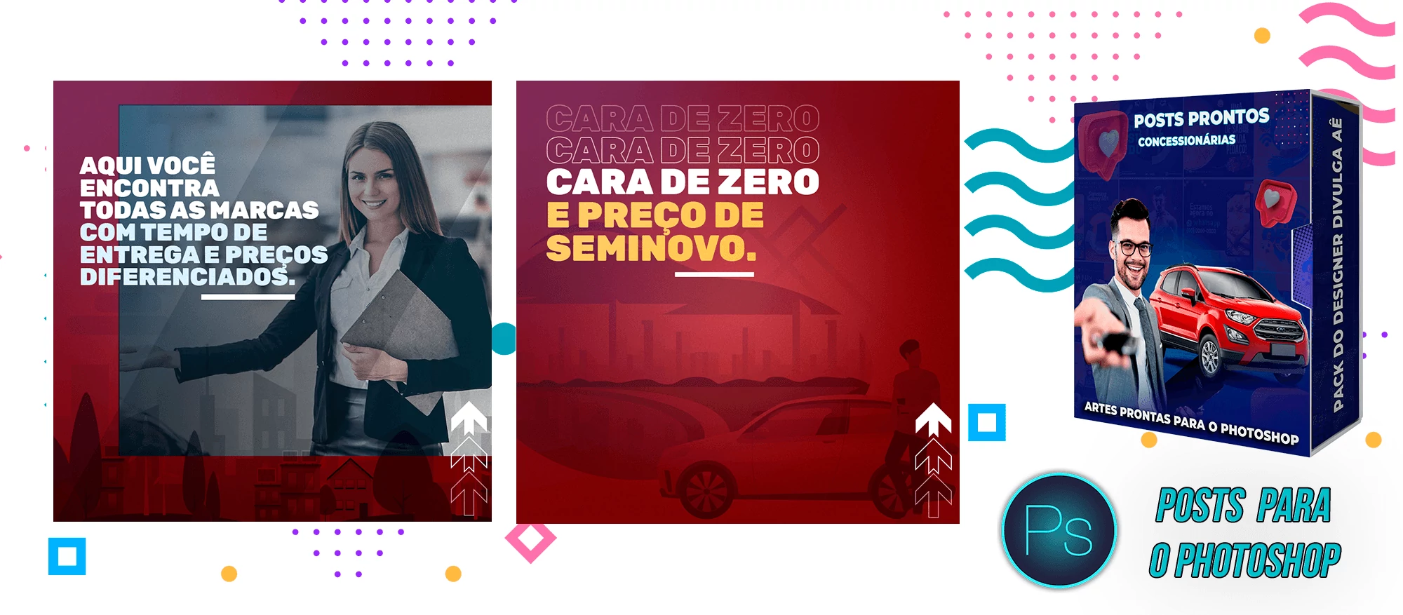 Pack de Posts Prontos - Concessionária - Revendedora de carros usados - Imagem 10