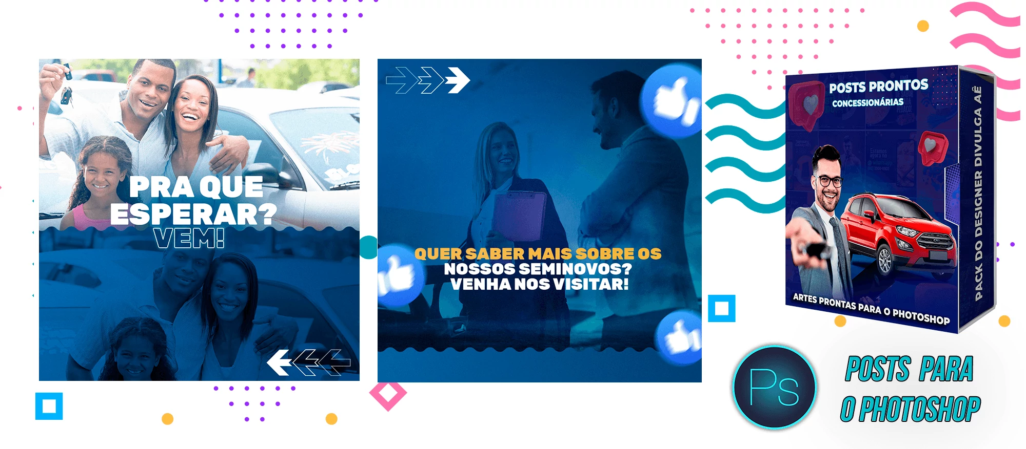 Pack de Posts Prontos - Concessionária - Revendedora de carros usados - Imagem 15