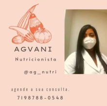 Agvani Araujo, Nutricionista Salvador