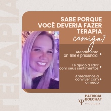 Patricia Boechat, Psicólogo Rio de Janeiro