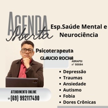GLÁUCIO ROCHA, Psicanalista Porto Velho
